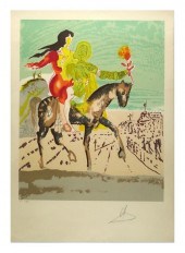 SALVADOR DALI, NEW JERUSALEM,