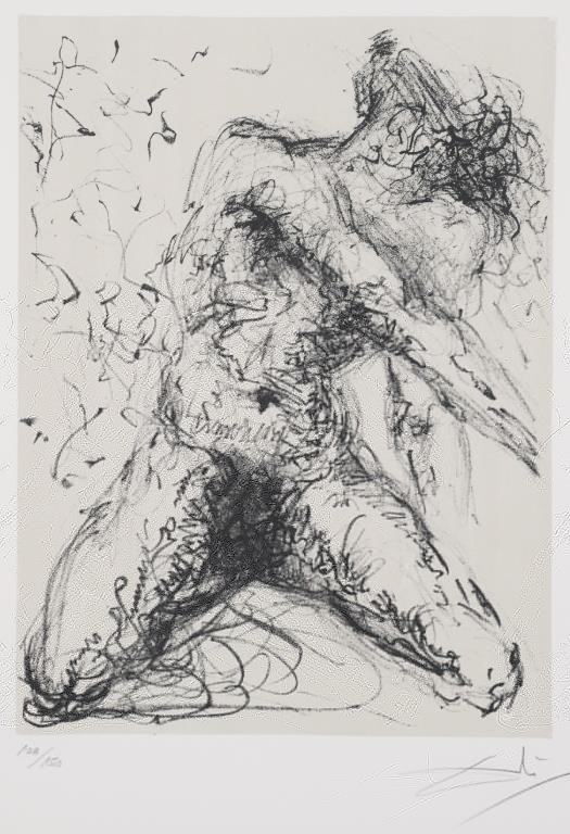 SALVADOR DALI, NUDE,