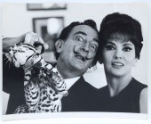 SALVADOR DALI PHOTOGRAPH WITH