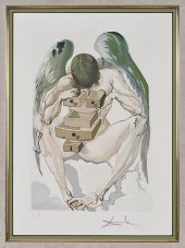 SALVADOR DALI PRINT FROM DANTE