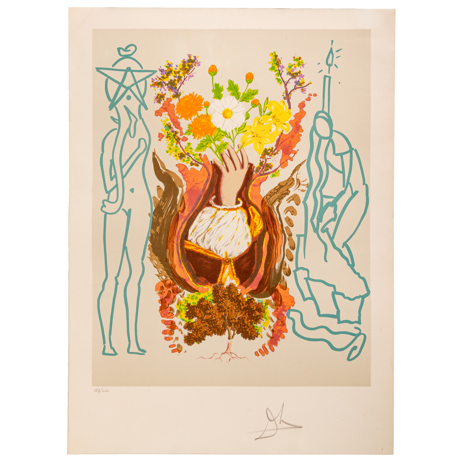SALVADOR DALI. "RENAISSANCE