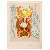 SALVADOR DALI. "RENAISSANCE (T