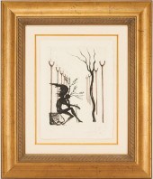 SALVADOR DALI SIGNED COLOR ETC
