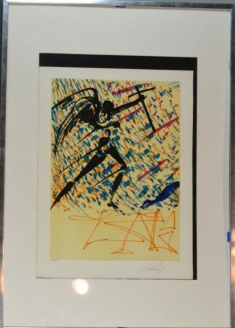 SALVADOR DALI SIGNED LITHOGRAPH