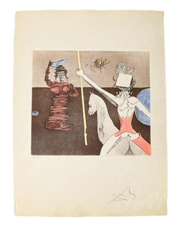 SALVADOR DALI SIGNED & NUMBERED
