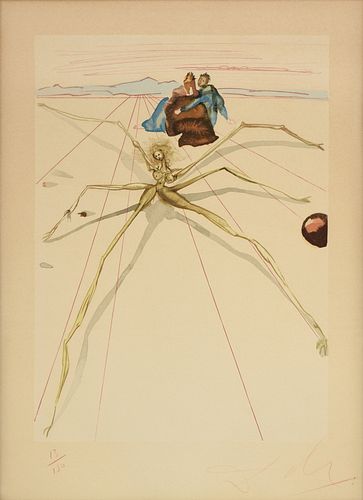SALVADOR DALI (SPANISH 1904-1989) A