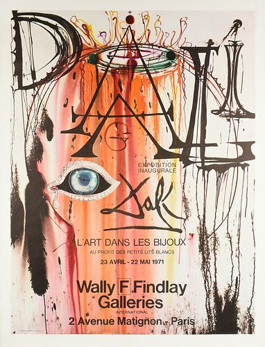 SALVADOR DALI (SPANISH 1904-1989) A