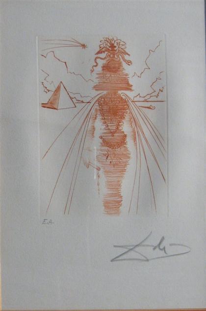 SALVADOR DALI  (spanish 1904-1989)
