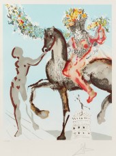 SALVADOR DALI, THE HARBINGER,
