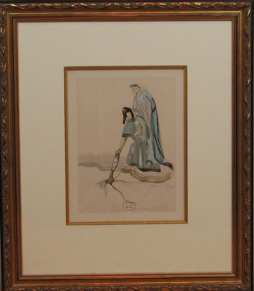 Salvador Dali "The Inferno: Canto