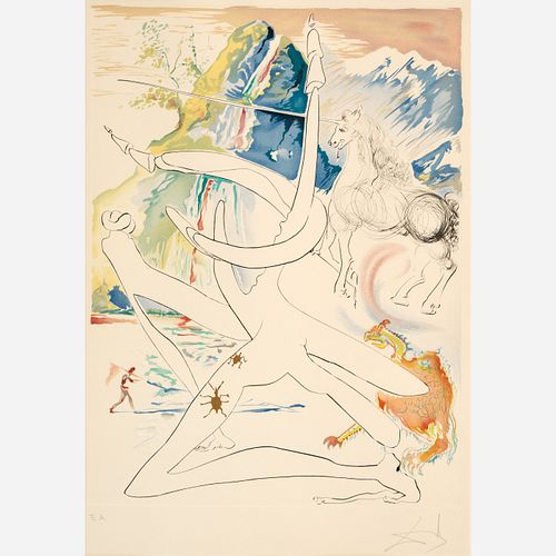 SALVADOR DALI "THE LASER UNICORN"