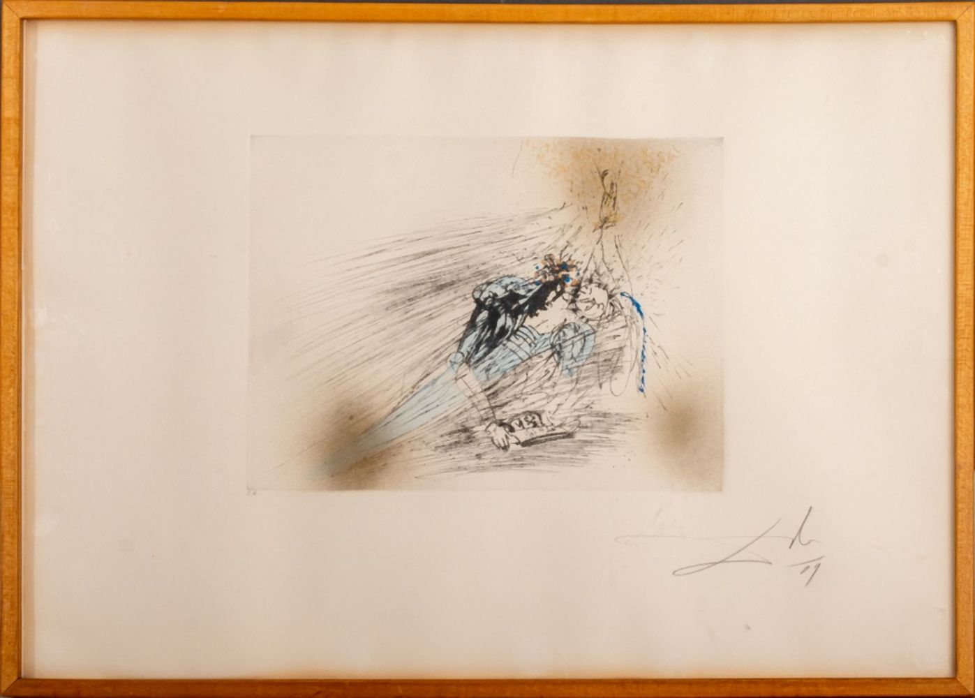 SALVADOR DALI "THE READER" ARTIST