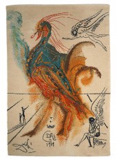 SALVADOR DALI WALL CARPET 'LE
