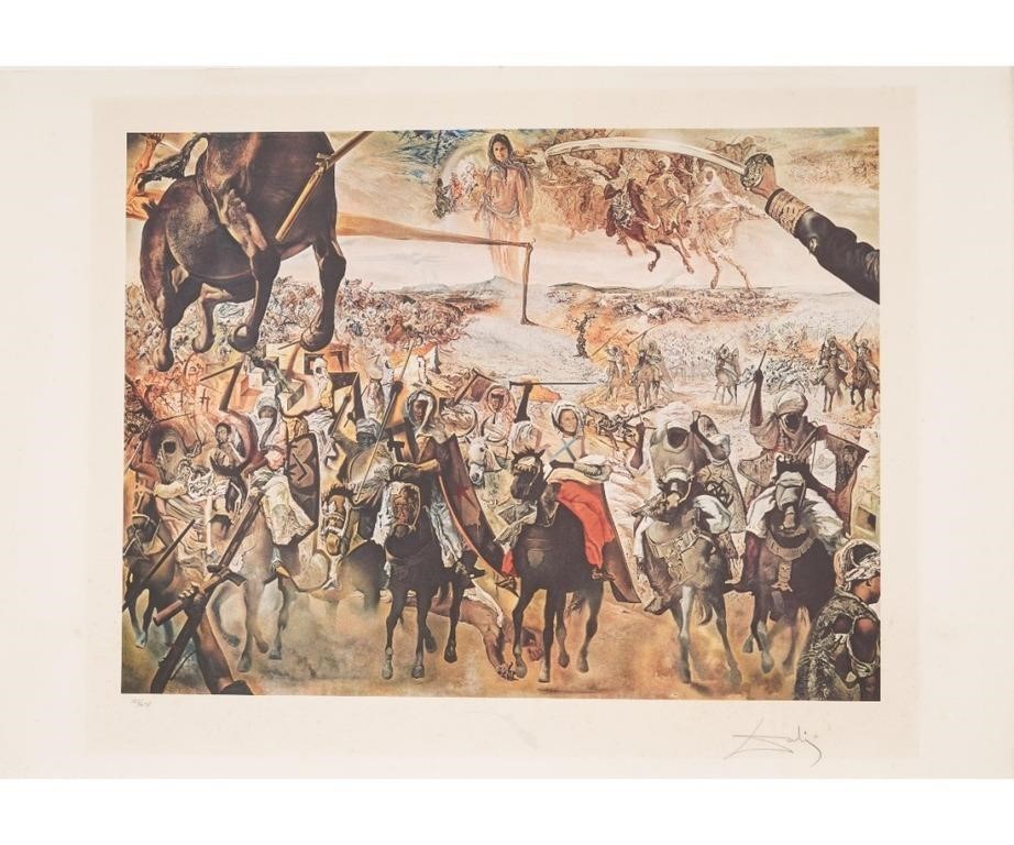 Salvadore Dali (1904-1989) color