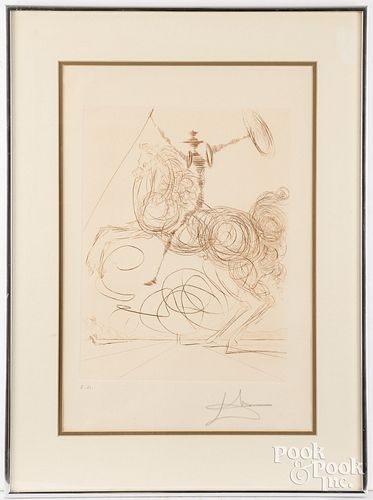 SALVADORE DALI SIGNED ENGRAVING