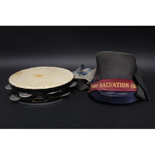 Salvation army bonnet along with