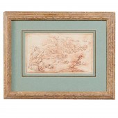SALVATOR ROSA (SCHOOL), RED CH