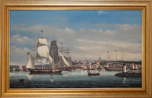 SALVATORE COLACICCO OIL ON BOARD