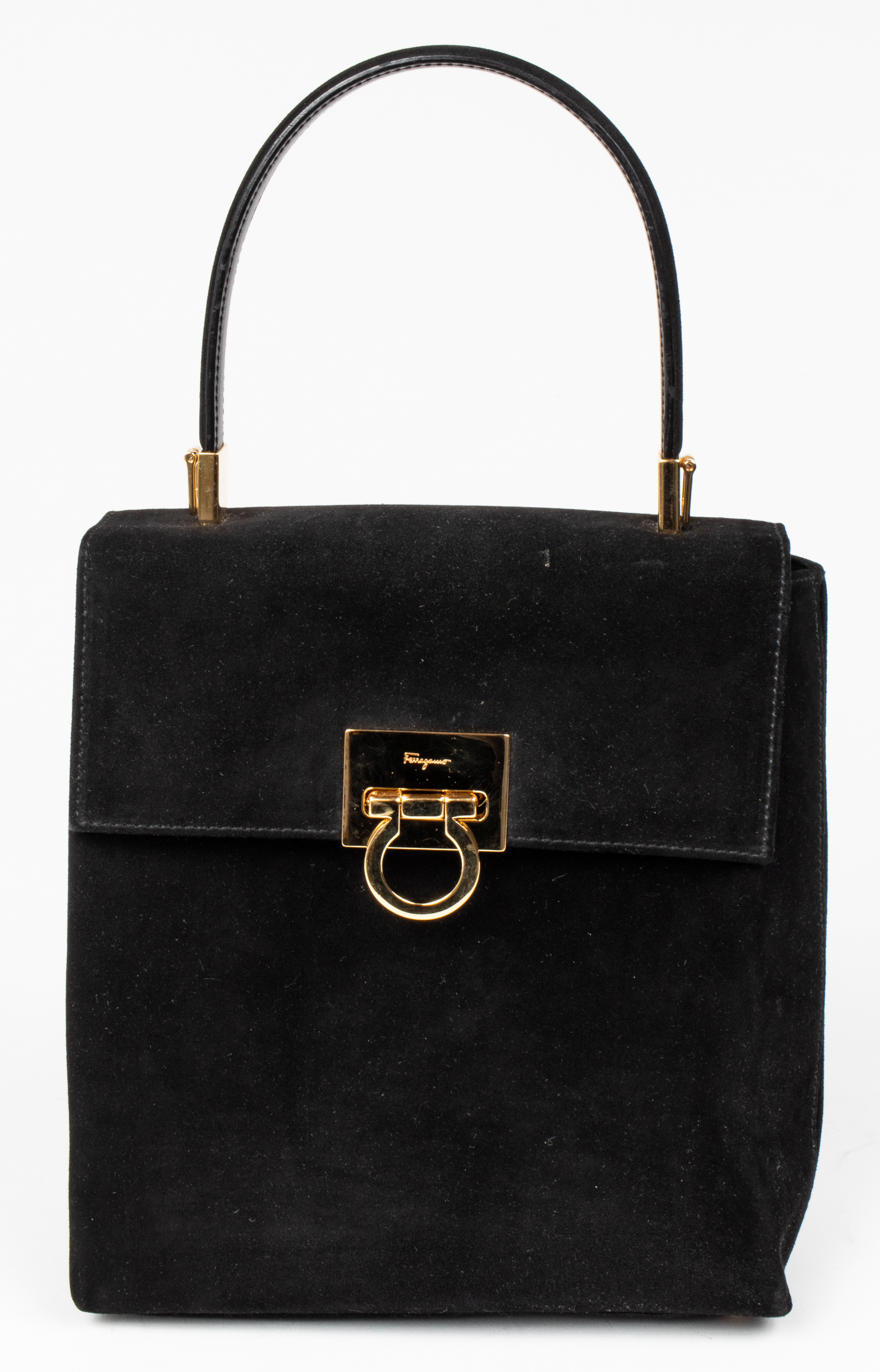 SALVATORE FERRAGAMO BLACK VELVET
