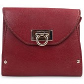 SALVATORE FERRAGAMO BURGUNDY F
