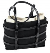 SALVATORE FERRAGAMO CANVAS TOT