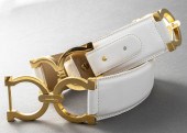 SALVATORE FERRAGAMO LEATHER &