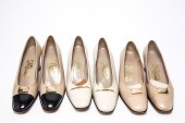 SALVATORE FERRAGAMO LEATHER PU