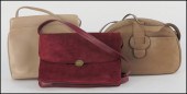 SALVATORE FERRAGAMO RED SUEDE