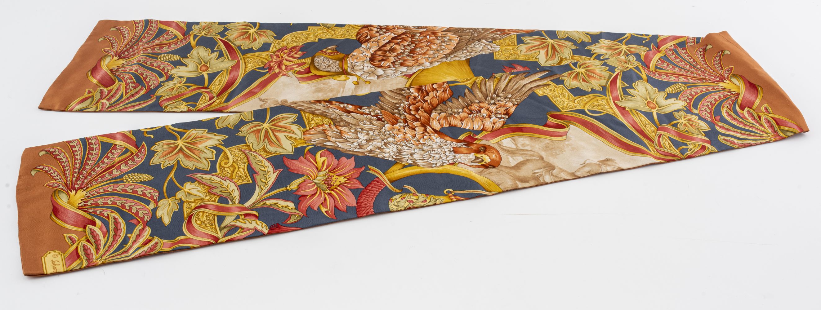 SALVATORE FERRAGAMO SILK STOLE /