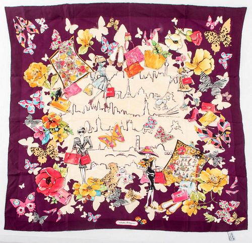 SALVATORE FERRAGAMO SQUARE SILK