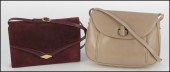 SALVATORE FERRAGAMO TAUPE LEAT