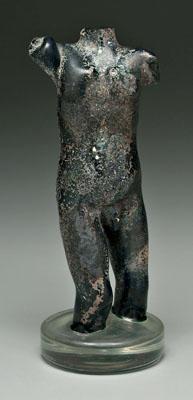 Salviati art glass sculpture,