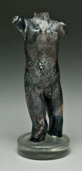 Salviati art glass sculpture,