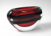 SALVIATI ART GLASS VASE: Somme