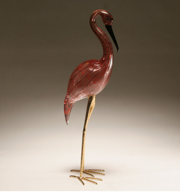 Salviati Murano art glass figure of