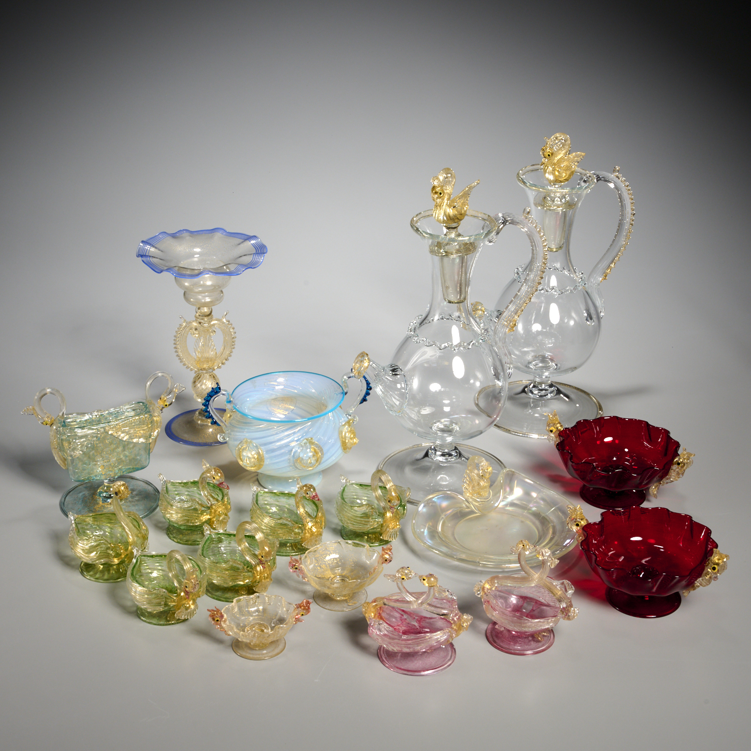 SALVIATI STYLE MURANO GLASS
