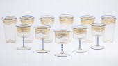 SALVIATI WATER AND WINE GLASSE