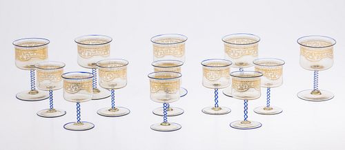 SALVIATI WINE &AMP; LIQUEUR GLASSES