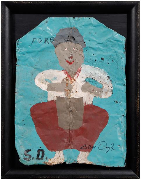 Sam Doyle painting (Edisto, South