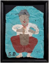 Sam Doyle painting (Edisto, So