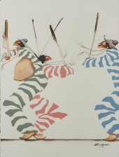 SAM ENGLISH DANCING FIGURES WA