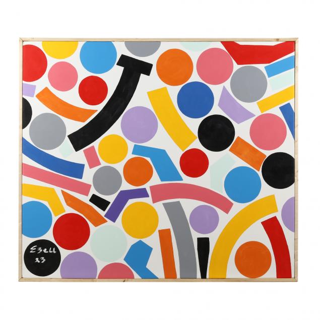 SAM EZELL (NC), LARGE COLORFUL