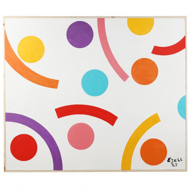 SAM EZELL (NC), LARGE COLORFUL