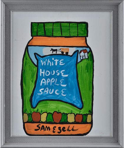 SAM EZELL PAINTING (APPLE