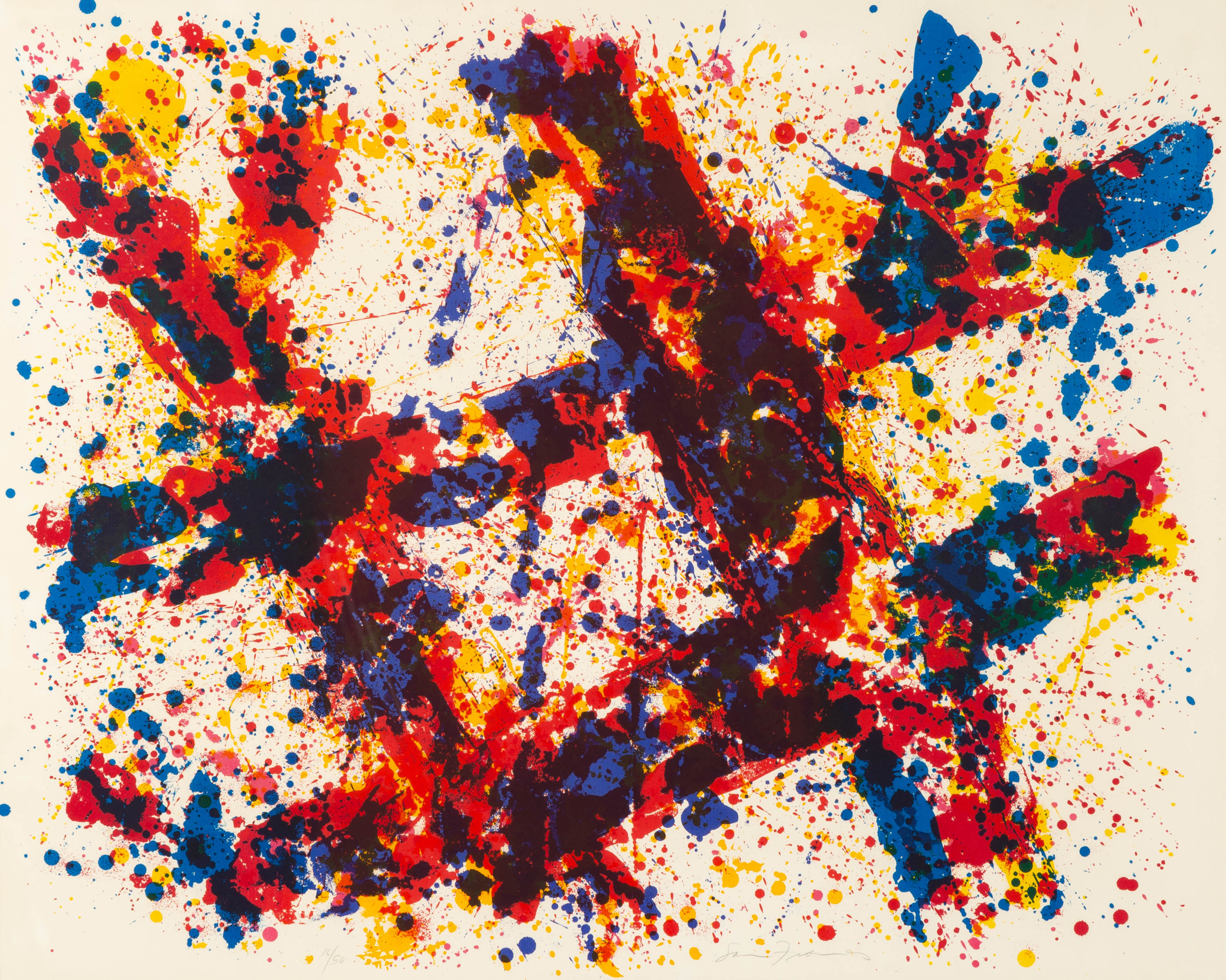 SAM FRANCIS (AMERICAN, 1923-1994)