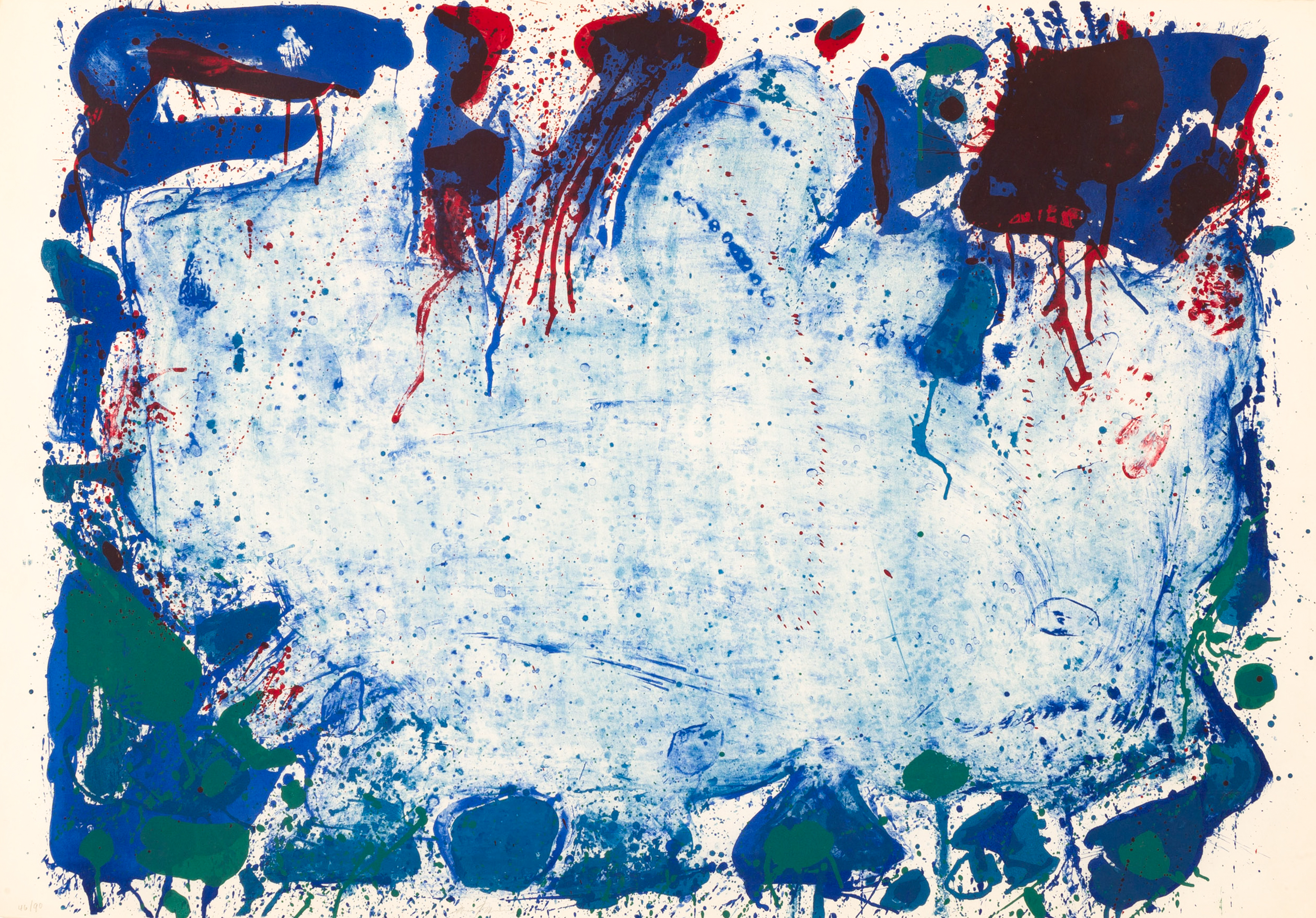 SAM FRANCIS (AMERICAN, 1923-1994)