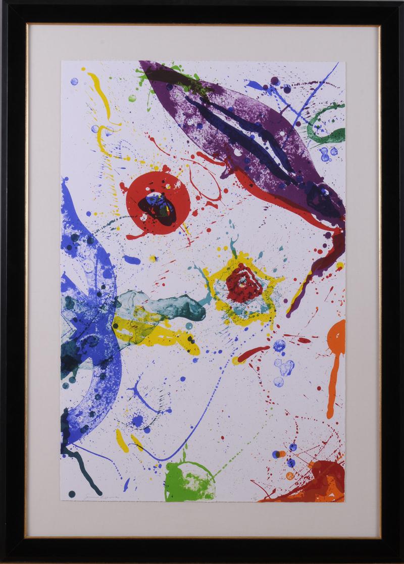 SAM FRANCIS (AMERICAN 1923-1994):