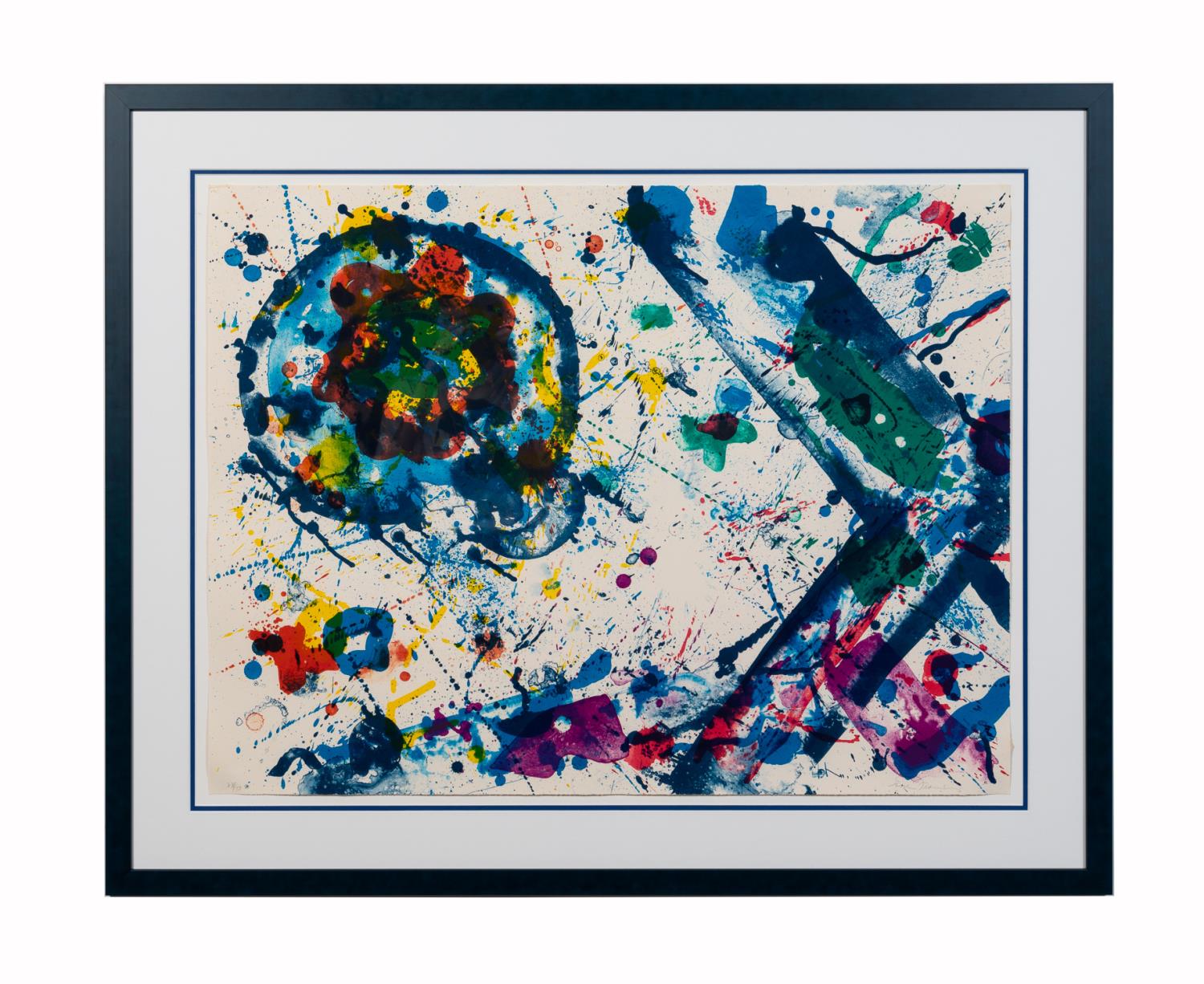 SAM FRANCIS "UNTITLED"