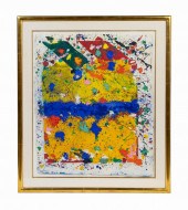 SAM FRANCIS, "UNTITLED SF78",