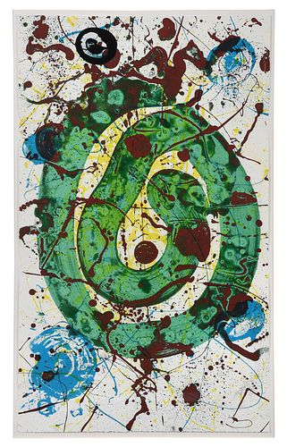 SAM FRANCIS(American, 1923-1994)